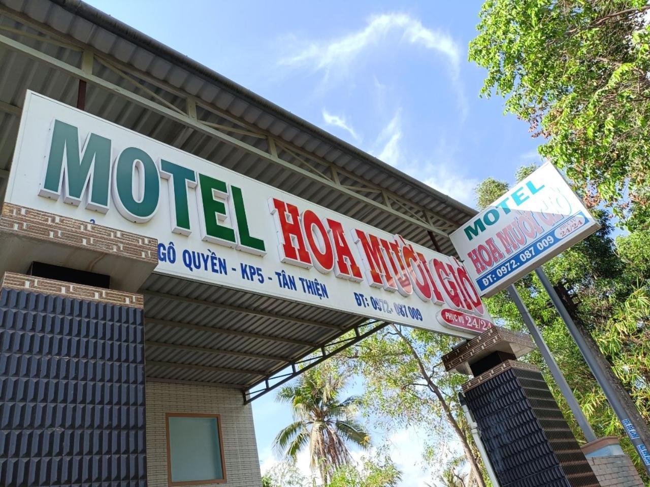 Hotel Nha Nghi Hoa Muoi Gio Tan Tao Exteriér fotografie